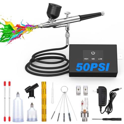 TURNRISE Airbrush Kit 50 PSI