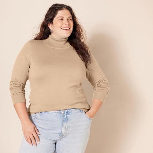 Image of Amazon Essentials Women's Classic-Fit Lightweight Long-Sleeve Sweater
