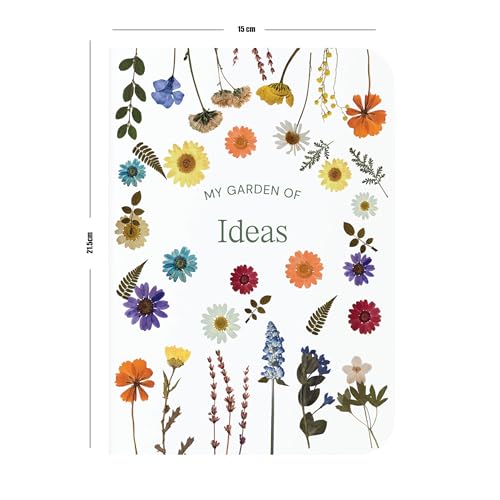 Image of KAANUKA A5 Notebook, 172 Pages, 80 GSM, Ruled, Themed Journals, Notebook For Home, Office, Personal Diary With Trackers, Best For Gifting