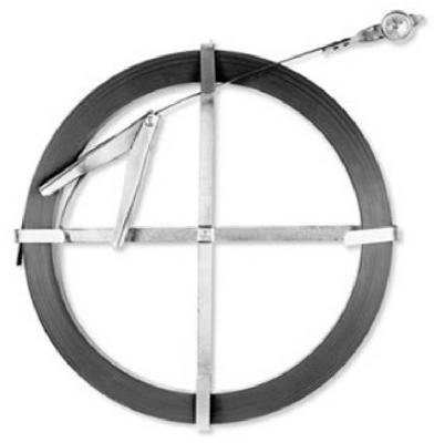 Cobra 3/4 in. Flat Steel Sewer Rod 100 ft.