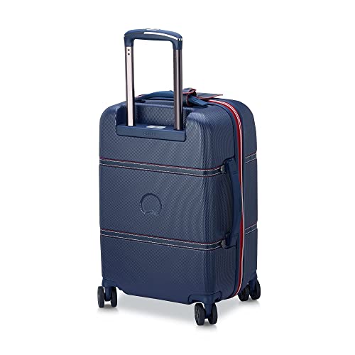 Image of DELSEY PARIS Chatelet Air 2.0 Hardside Luggage with Spinner Wheels, Navy, Carry on 19 Inch