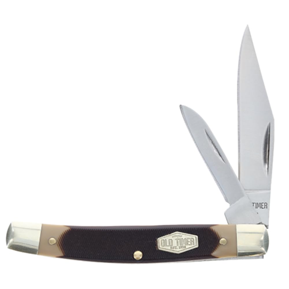 Old Timer 33OT Middleman Jack 5 7in S S Traditional Folding Knife with 2 4in Clip Point Blade