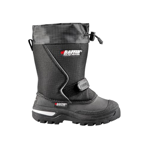 Baffin Kids' Junior MUSTANG Waterproof Insulated Tundra Rated Breathable Nylon/Rubber Tall Height Winter Outdoor Snow Boots2