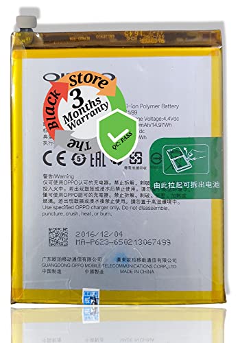 Image of The Black Store Original BLP623 Battery for Oppo F3 Plus R9s Plus (4000mAh) with 90 Days Warranty