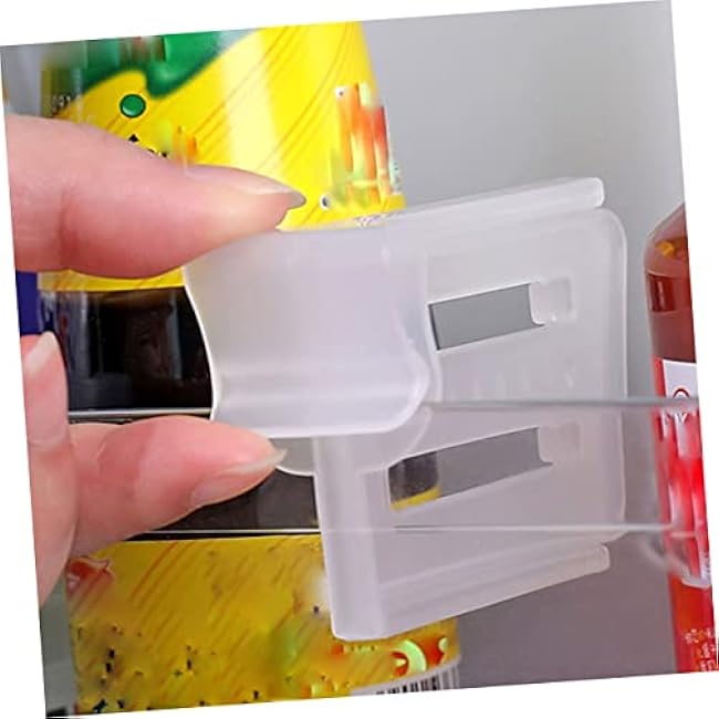 8pcs Refrigerator Atorage Partition Fridge Partition Expandable Side Door Dividers for Efficient Organization