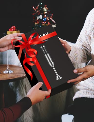 1000W Powerful Immersion Blender handheld, 2025 New Update Hand Blender with 25-Speed, Scratch-Resistant Corded Hand Mixer with Heavy-Duty Copper Brushless Motor and Gift Box - Image 3