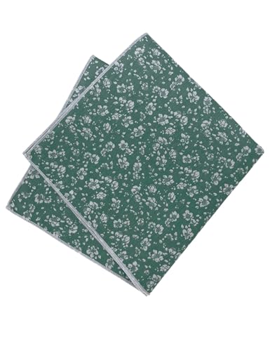 Image of Kebocis Men's Floral Pocket Square Handkerchief for Men