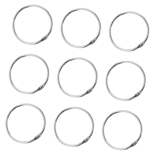 Cabilock 12Pcs Shower Curtain Rings Inner Hooks Hooks for Modern Bathroom Smooth Sliding Low Noise Chromium Plated Finish