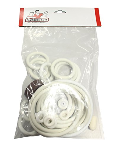 Game Room Guys Gottlieb Psychedelic White Rubber Ring Kit