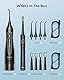 Water Flosser Cordless, Portable Water Teeth Cleaner Picks, Powerful and Rechargeable Water Dental Picks for Cleaning, Water Flosser and Toothbrush Combo