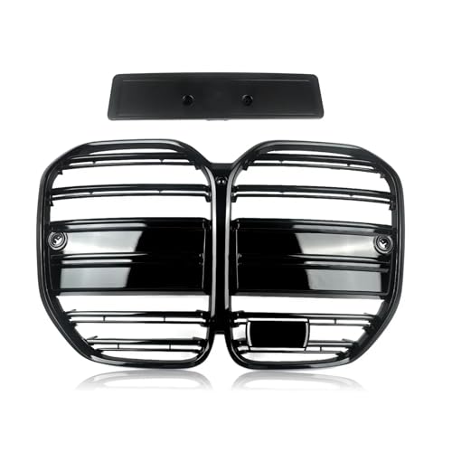 Grille Calandre Avant pour BMW G22 G23 2021-2023 Noir Brillant