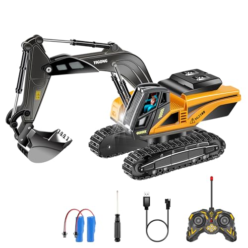 Opiniones y reviews de Que Son 13 Niño - 5 favoritos. 33 Sendowtek Juguete De Excavadora Rc, Coche De Ingeniería Para Niños, 8 Canales Recargablecoche Construcción De Aleación Con Sonido y Luces Ideal Regalo Para Cumpleaños/Día Del...