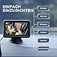GEARMONSTER Baby Auto Kamera HD 1080P, 4,3’’ Rücksitzkamera mit Monitor, USB Plug-and-Play, Autospiegelkamera Nachtsicht Auto Spiegel Display klare Sicht für den Rücksitz