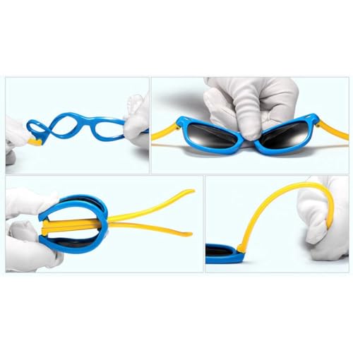 Classic Kids Silicone UV400 Eyewear for Boys Girls Goggles Children Sunglasses UV Protection3