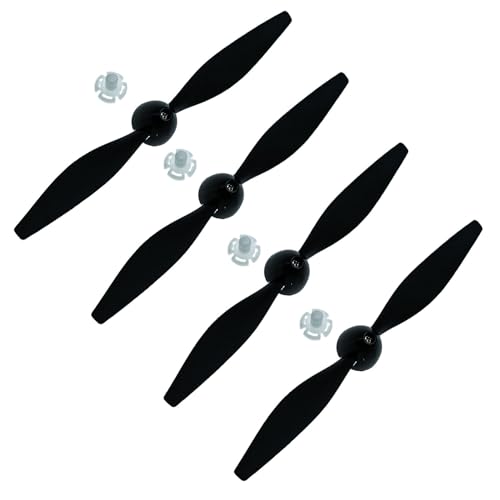 BrickBounty 4 Pcs RC Airplane-Propellers Compatible with TR-C285G Rc Plane and TR-C385 4 Channel Remote Control Airplane