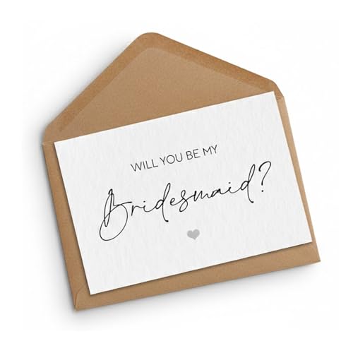 Will you be my Bridesmaid card - Bridesmaid Proposal Card (Bridesmaid)