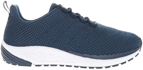 Propét Mens Tour Knit Sneaker, Navy, 12 XX-Wide US | Image 2