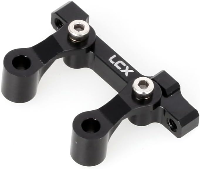 LCX Racing RC Car CNC Machined Aluminum Bellcranks with Drag Link for LOSI 1/16 Mini-B Buggy 1/18 Mini-T Stadium Truck, Upgrades Parts Accessories