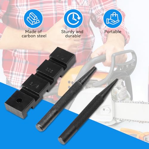 Menuisier de chaîne de tronçonneuse portable pour entretien des outils