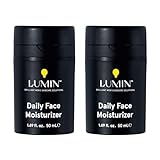 Lumin Daily Face Moisturizer for Men – Lightweight Hydrating Cream with Niacinamide, Men’s Face Lotion for Normal, Combination & Sensitive Skin, Korean Skincare, Smooth & Nourishing, 50ml, 2 Pack