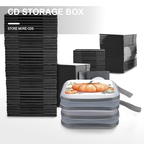 Rangement CD en plastique rigide de qualité supérieure One Size - 6
