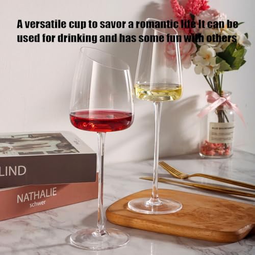 Verre à vin en cristal transparent de 25 cm pour vos repas