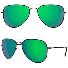 Matte Black Frame/Green Lens