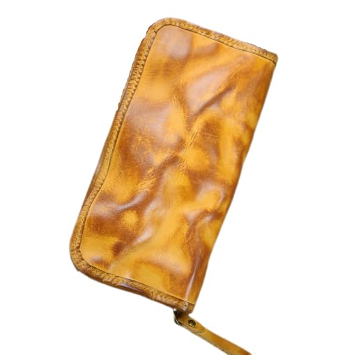 Portefeuille cuir véritable grande capacité pour tout organiser avec style