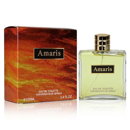 Image of AFLUXE Amaris Eau de Parfum for Men, 3.4 Fl. Oz - Long Lasting Oriental Woody and Citrus Fragrance, Intense Men's Perfume with Cinnamon and Amber