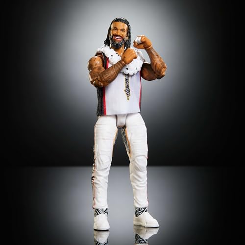 WWE Figurine articulée Élite Jimmy Uso 15 cm Série 126 et accessoires - vue 5