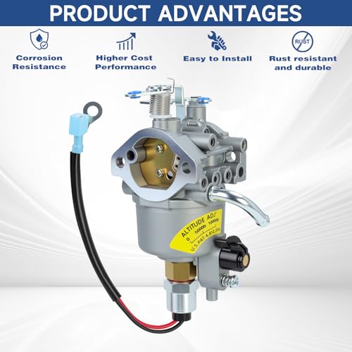 146-0785 Carburetor for Onan Cummins Generator 4000-Watt A042P619 A041D736, Carb with Tune-Up Kit Replaces for Microquiet 4000 Watt 4KYFA26100 4KYFA26100P 4KY26100R (Carb with Tune Up Kit) by DKIIGAME - Used condition - Image 4