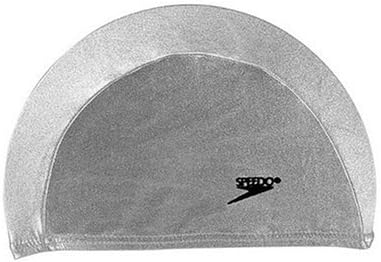 Speedo Unisex Swim Cap Fabric Comfort Cap Solid
