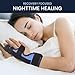 MEDILYMER Metacarpal Finger Splint Hand Brace, Pinky Finger Splint for Boxer Fractures, Two Finger Brace for 4th or 5th Finger, Ulnar Gutter Splint Right Hand and Left (S/M)
