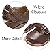 ESTINE Toddler Girls Kids T-Strap Dress School Uniform Oxford (383-Brown,12M)
