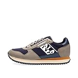 Material: Wildleder und Stoff Napapijri NA4F2H Running Sneakers Herren Taupe 44