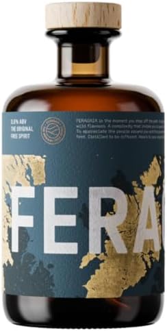 Feragaia - 0.0% ABV | The Original Free Spirit 700ml / 23.6 oz, - Handcrafted in Scotland, Distilled Non-Alcoholic Spirit - Refreshing Depth of Flavor - Zero Sugar, Low in Calories - Gluten Free & Vegan