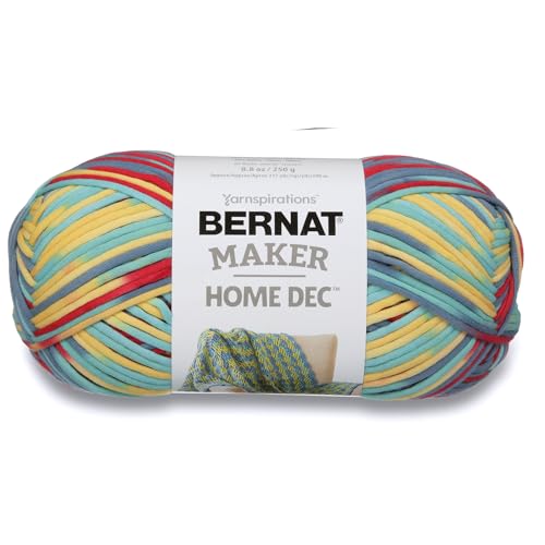 Image of Bernat Maker Home Dec Fiesta Varg Yarn - 2 Pack of 250g /8.8oz - Cotton - 5 Bulky - 317 Yards - Knitting, Crochet, Crafts & Amigurumi