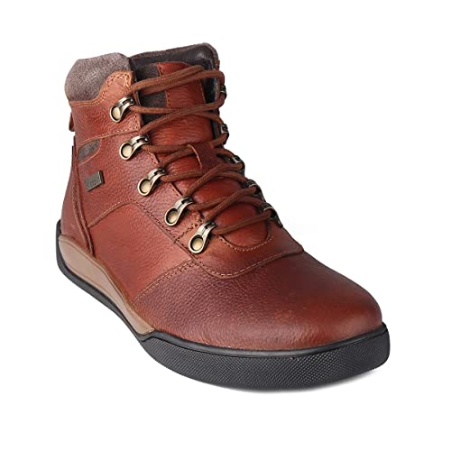 Image of Red Chief Genuine Leather Casual Boots for Men | Rugged & Stylish Everyday Footwear | RC3841
