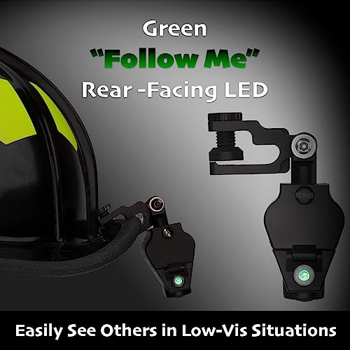 Nightstick Nsp-4650B Helmet Mounted Multi-Function Led Dual-Light Flashlight, One Size, Black #TOP6