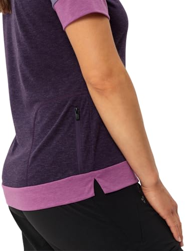 VAUDE Altissimo Q-Zip Hemd – Eggplant – Gr. 36 – Ansicht 5