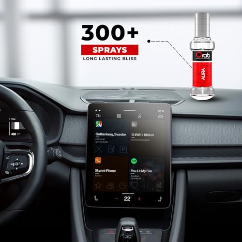 Image of Crab Premium Car Perfume With Absorbent Dangler (Aura)-Long Lasting Car