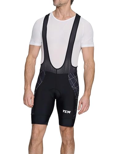TCA Salopette Ciclismo Uomo con Fondello Professionale – Pantaloncini Bici