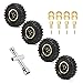 4x62g Brass 1.0 beadlock Wheels and Tires for 1/24 Axial Scx24 AXI90081 AXI00001 AXI00002 AXI00005 AXI00006 1/18 1/24 FMS Upgrade Parts Black