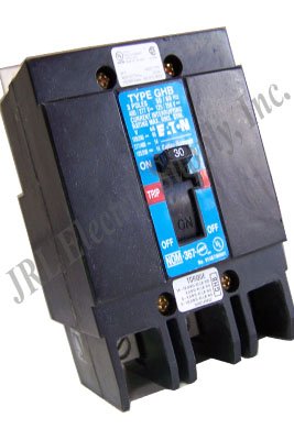 Westinghouse GHB3015 GHB, 15 Amp, 3 Pole, 480 Volt, Molded Case Circuit Breakers
