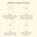 M&SENSE Natural Soy Candle| Eucalyptus Spearmint | 5.3 oz | Minimalist Christmas Scented Candle for Relaxation, Gifting, Home Décor | for Bedroom, Office, Party Small - Image 5