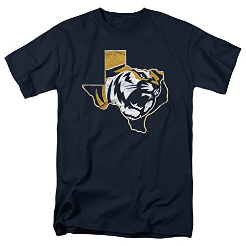 Logovision Collezione ufficiale Collegiate Distressed Primary Logo Adulto, East Texas Baptist University, XL