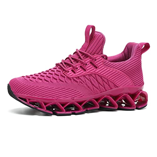 Image of Wrezatro Women's Slip on Walking Running Shoes Blade Tennis Casual Fashion Sneakers Comfort Non Slip Work Sport Athletic Trainer