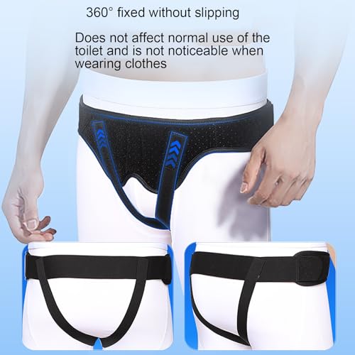 Faja inguinal para hernia ajustable para hombre talla M miniatura 7