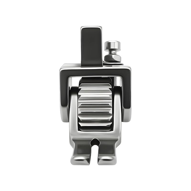 Pie de máquina de coser rodillo pesado ajustable miniatura 5