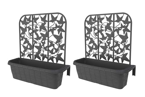 FIORIERA RONDINE PRIVACY SET 2PCS